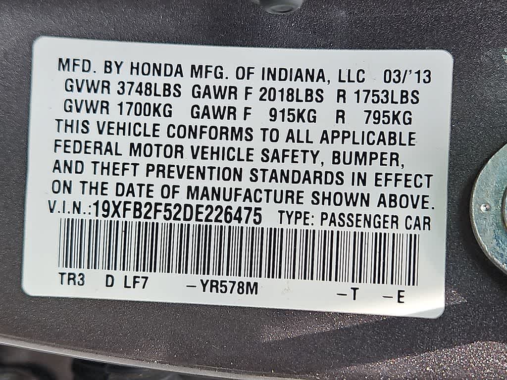 2013 Honda Civic LX