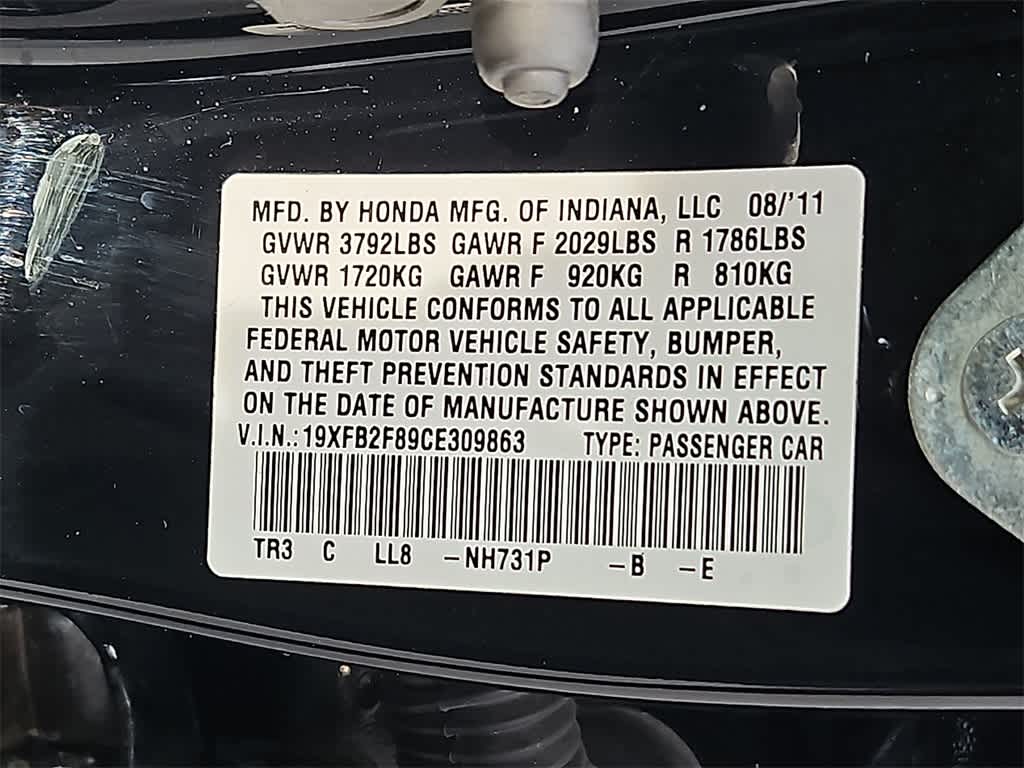 2012 Honda Civic Base