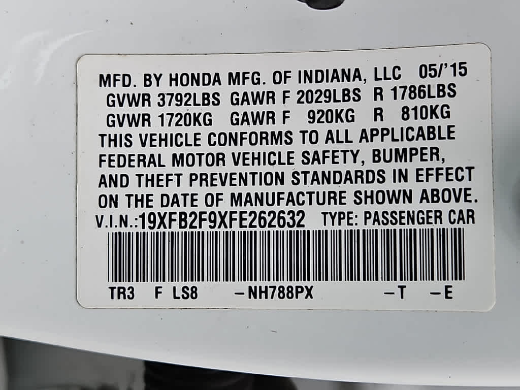 2015 Honda Civic Base