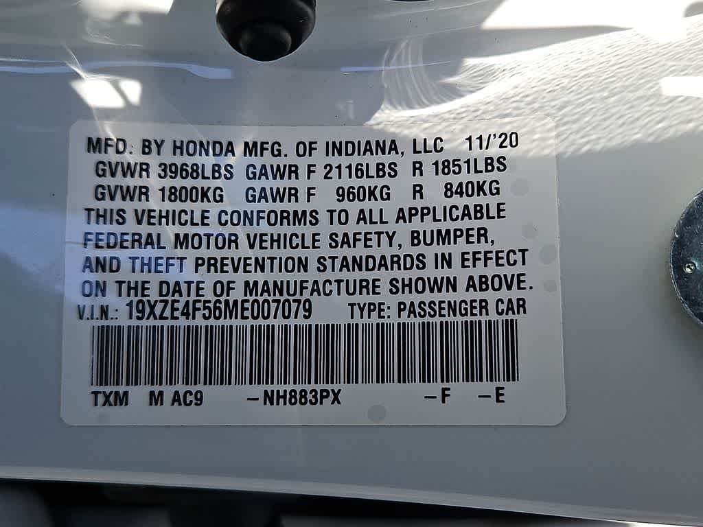 2021 Honda Insight EX
