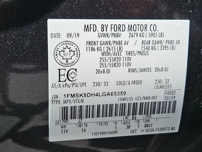 2020 Ford Explorer XLT