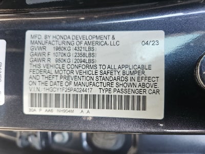 2023 Honda Accord LX