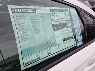 2026 Honda Accord SE