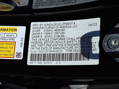 2023 Honda Accord Hybrid Sport