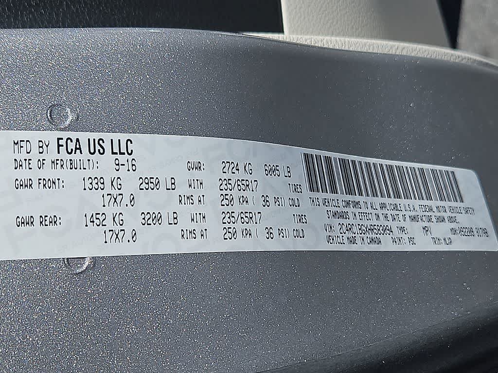 2017 Chrysler Pacifica Touring-L