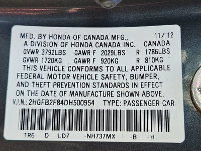 2013 Honda Civic Base