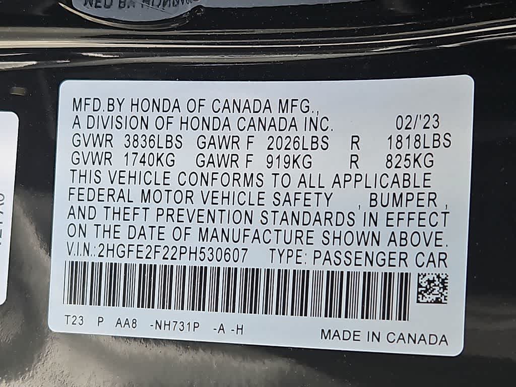 2023 Honda Civic LX
