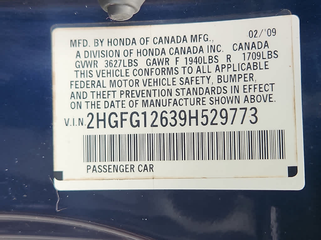 2009 Honda Civic LX