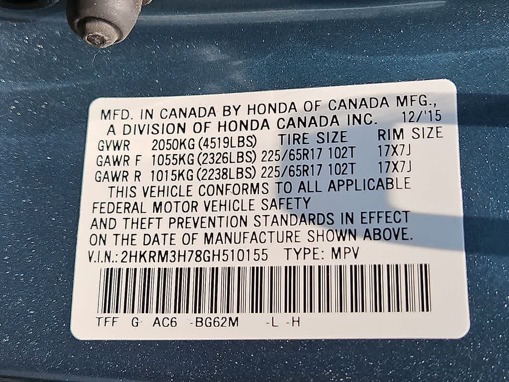 2016 Honda CR-V Base