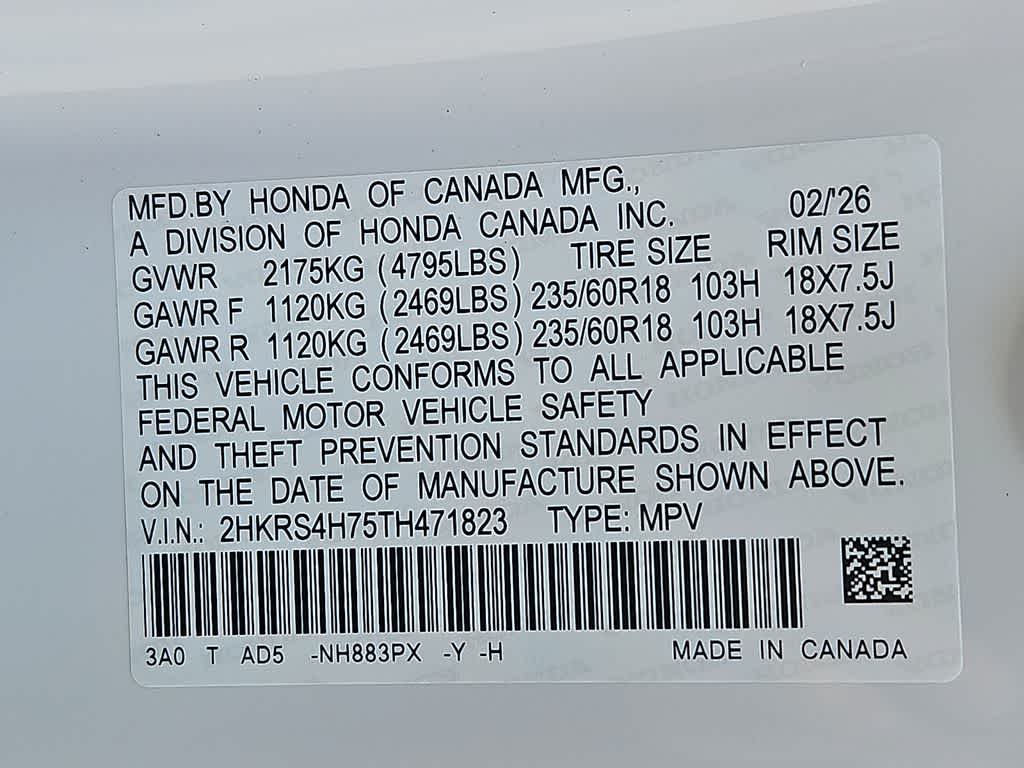 2026 Honda CR-V EX-L