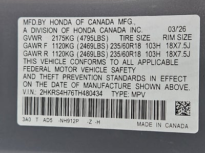 2026 Honda CR-V EX-L