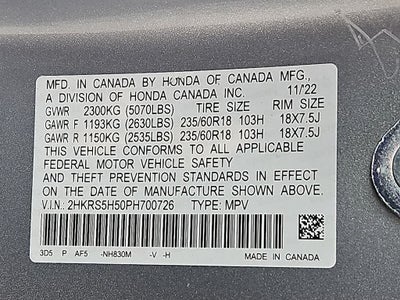 2023 Honda CR-V Hybrid Sport