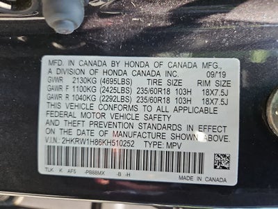 2019 Honda CR-V EX-L