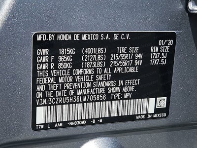 2020 Honda HR-V LX