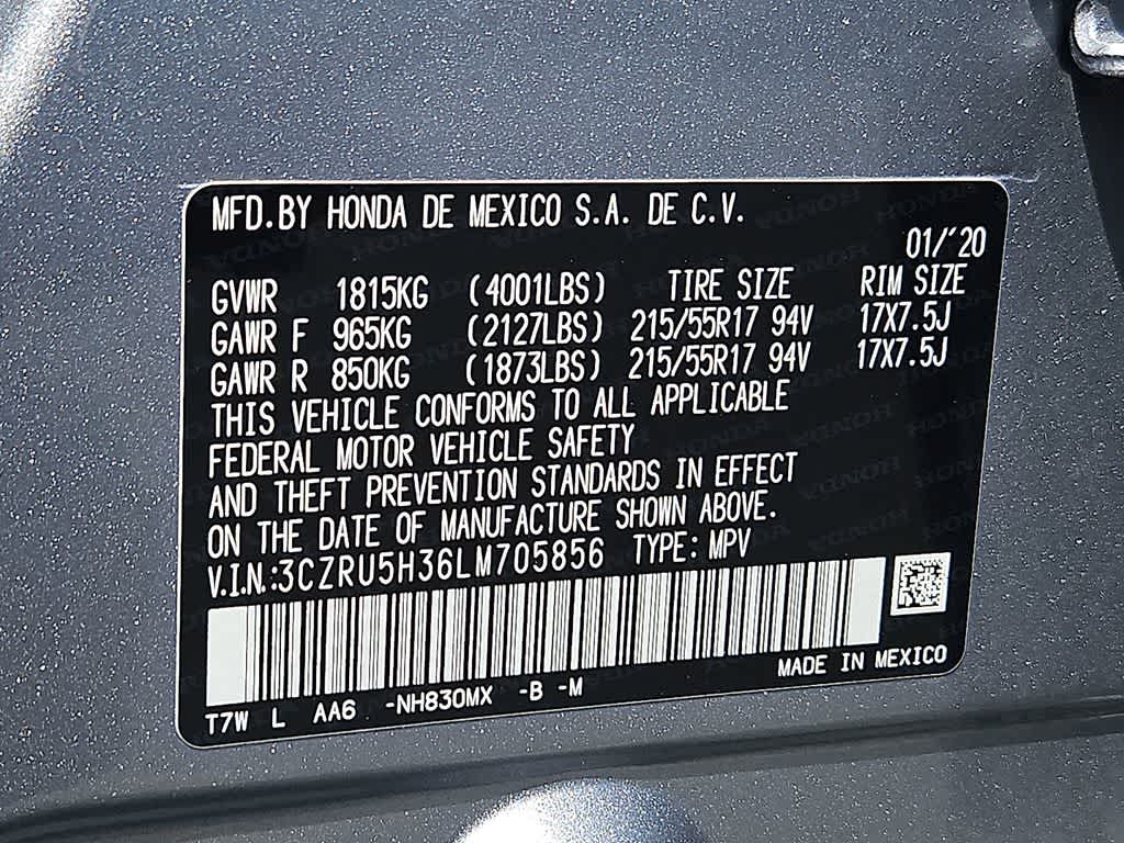 2020 Honda HR-V LX