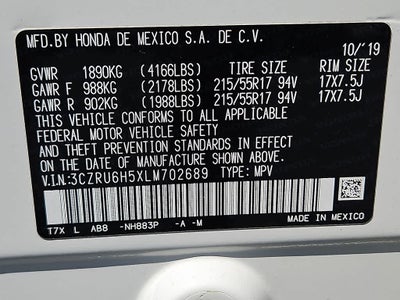 2020 Honda HR-V EX