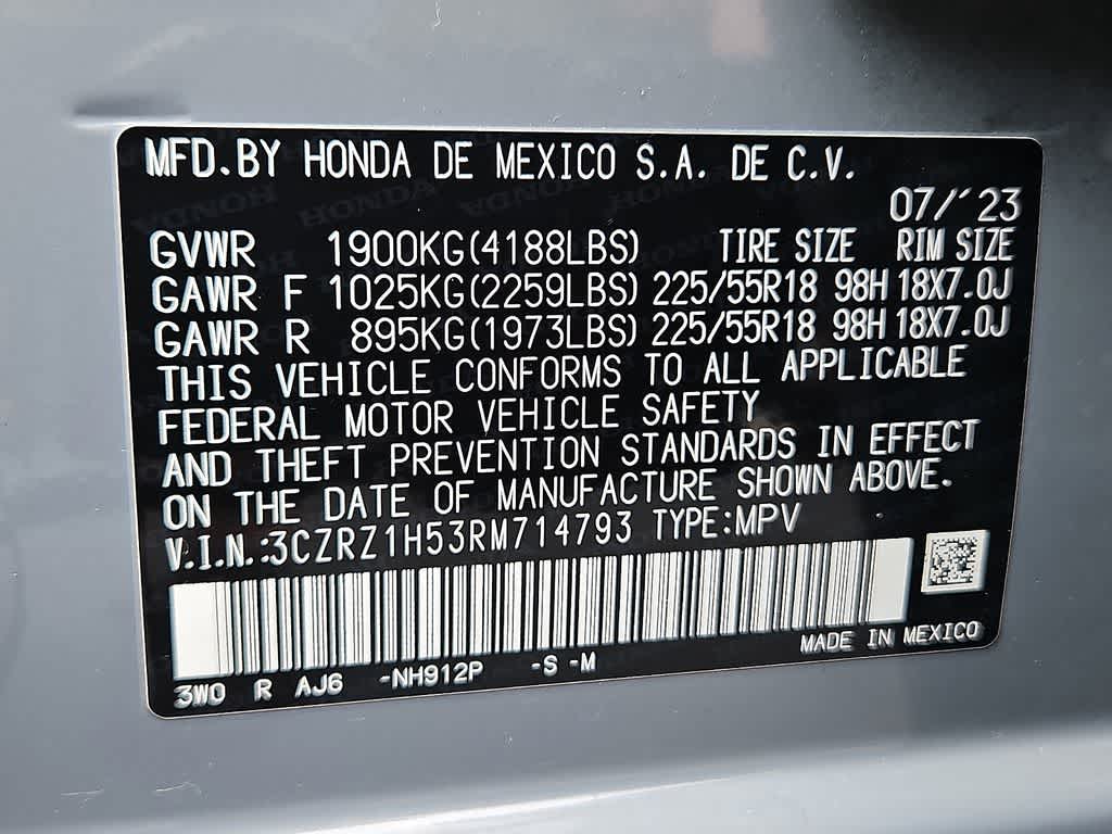 2024 Honda HR-V Sport