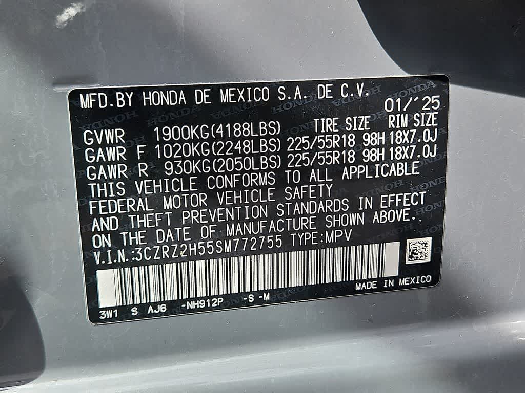 2025 Honda HR-V Sport