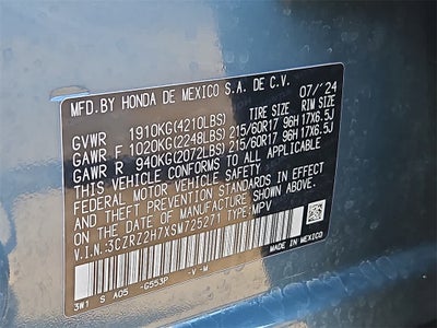 2025 Honda HR-V EX-L