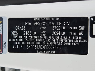 2023 Kia Forte GT-Line