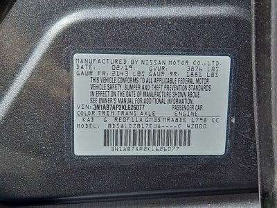 2019 Nissan Sentra SV