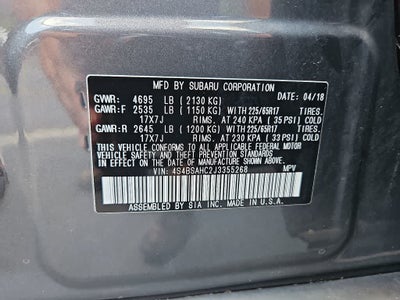 2018 Subaru Outback Premium