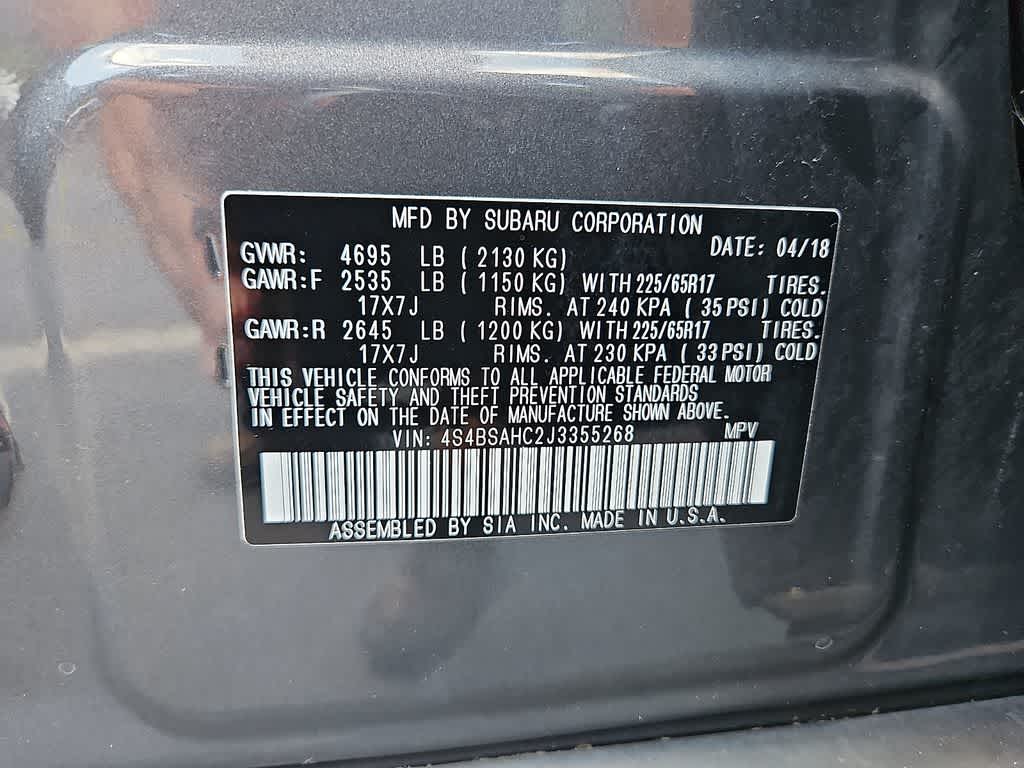 2018 Subaru Outback Premium