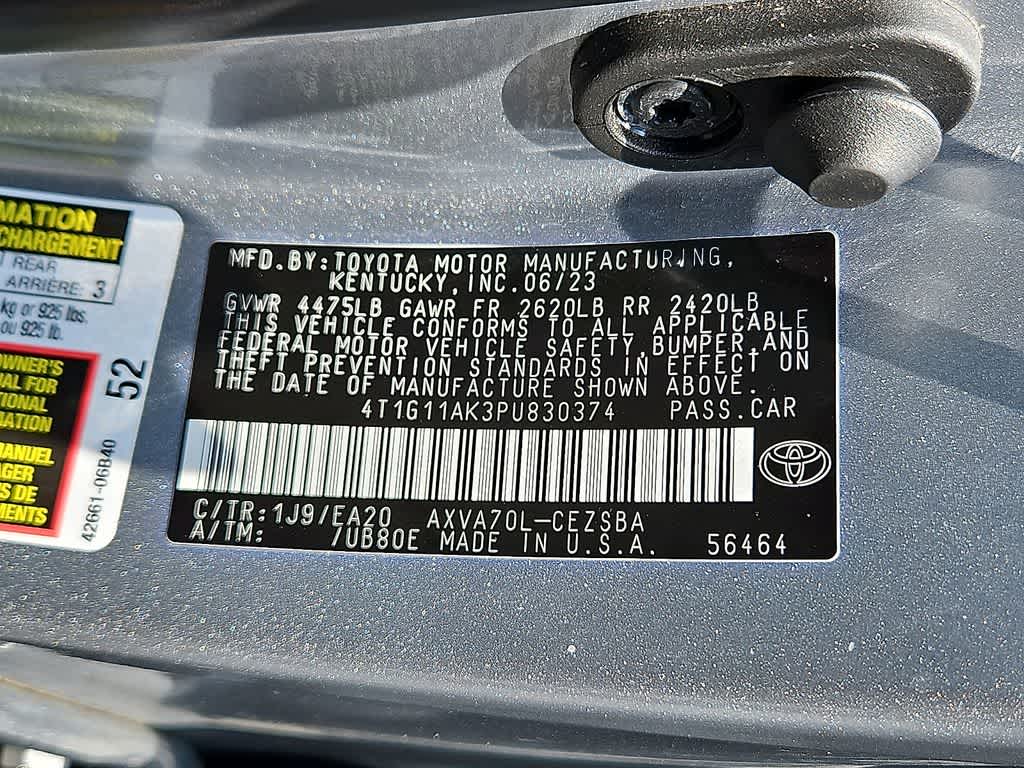 2023 Toyota Camry SE