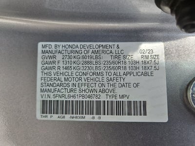 2023 Honda Odyssey EX-L