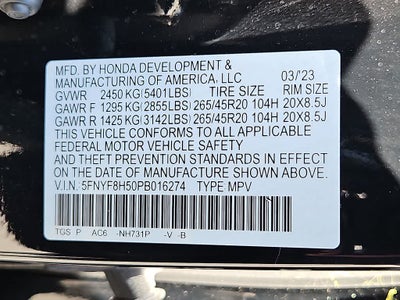 2023 Honda Passport EX-L
