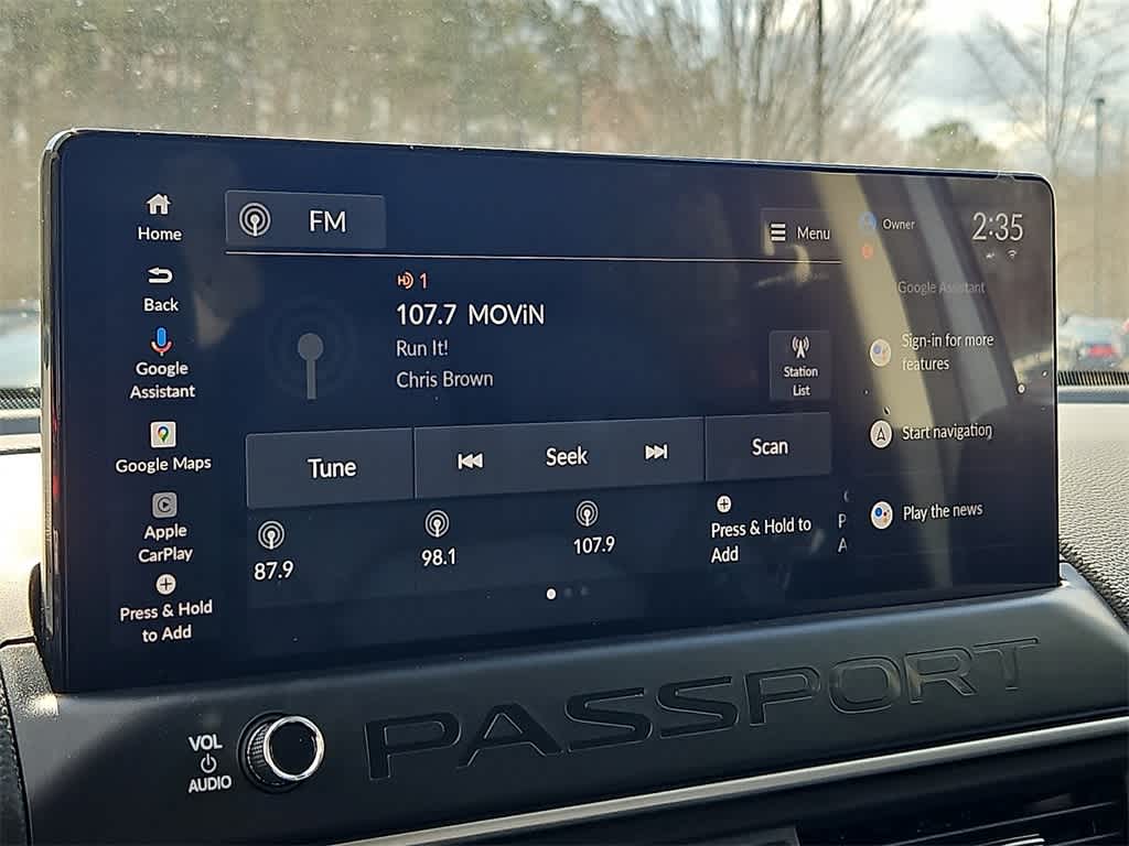 2026 Honda Passport RTL Towing