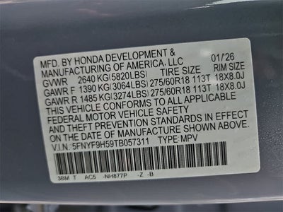 2026 Honda Passport TrailSport