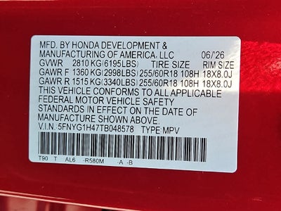 2026 Honda Pilot EX-L