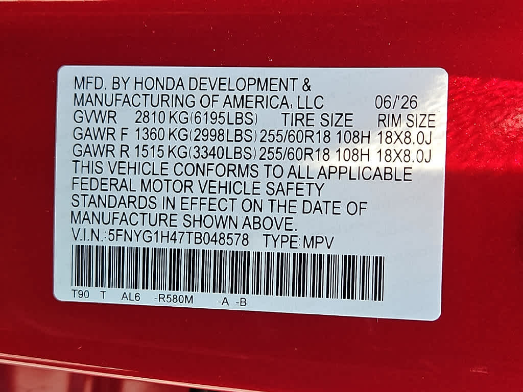 2026 Honda Pilot EX-L