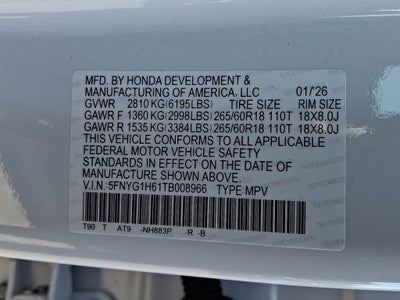 2026 Honda Pilot TrailSport