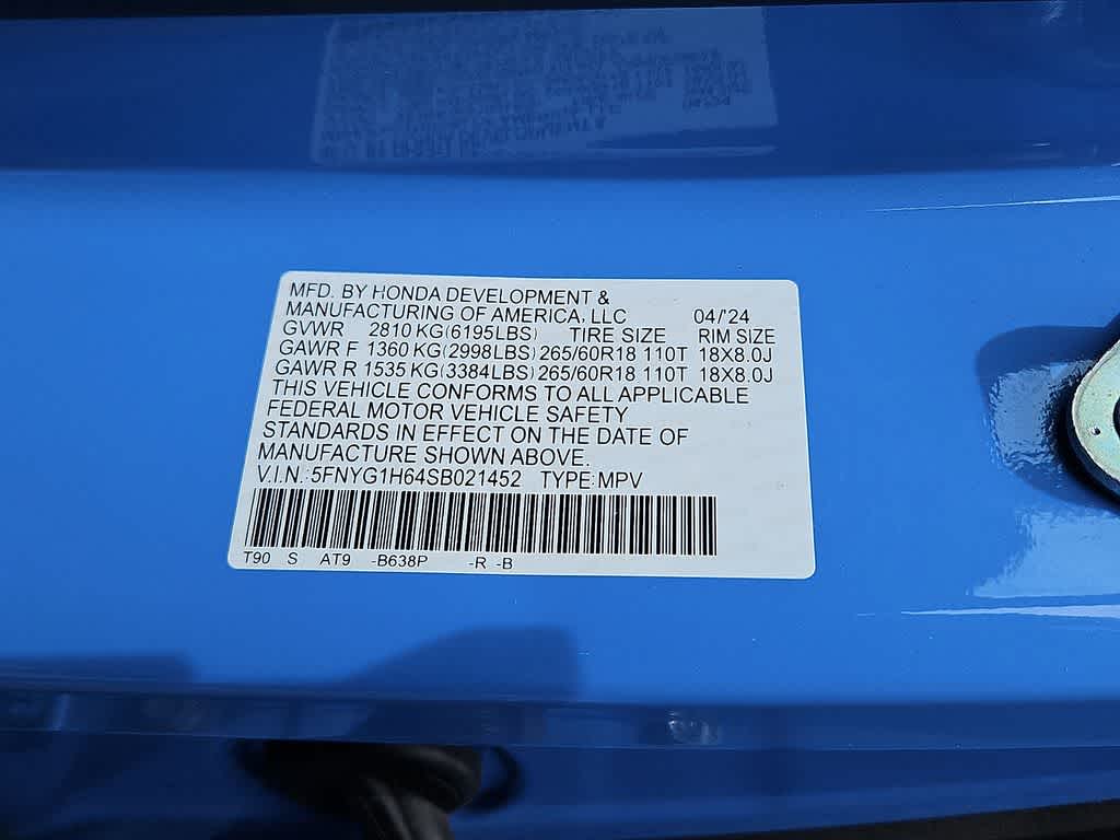 2025 Honda Pilot TrailSport