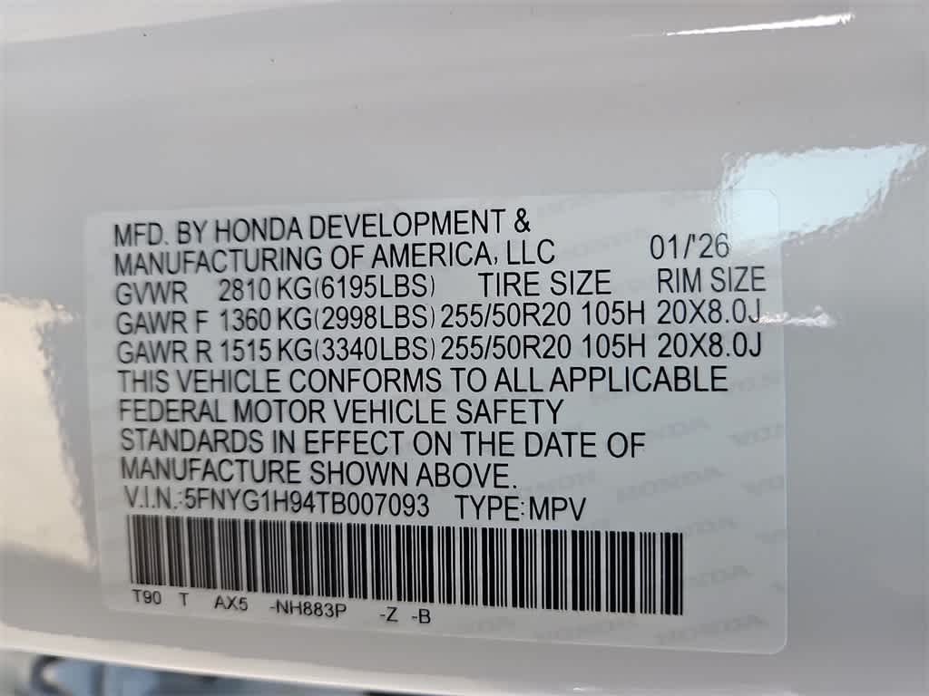 2026 Honda Pilot Black Edition