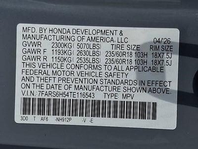 2026 Honda CR-V Hybrid Sport