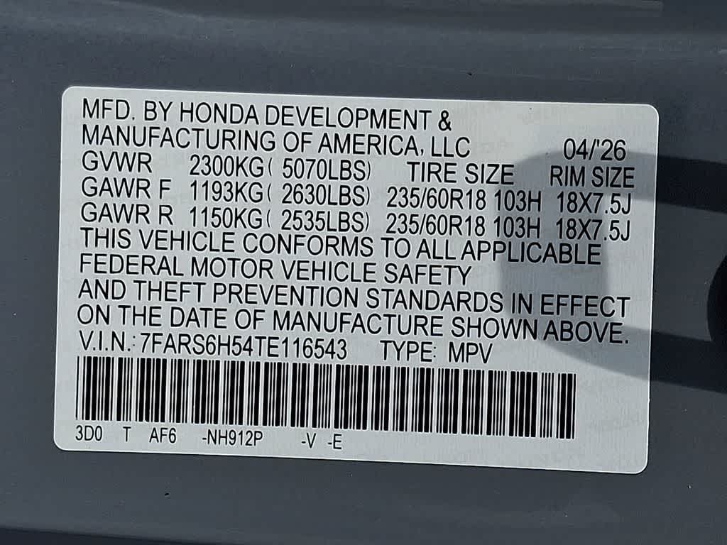 2026 Honda CR-V Hybrid Sport
