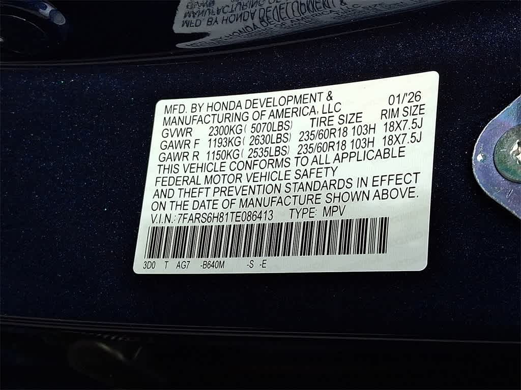 2026 Honda CR-V Hybrid Sport-L