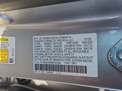 2024 Honda CR-V Hybrid Sport Touring