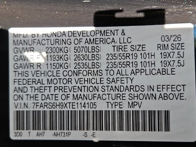 2026 Honda CR-V Hybrid Sport Touring