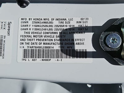 2020 Honda CR-V Hybrid Touring