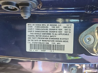 2018 Honda CR-V Base