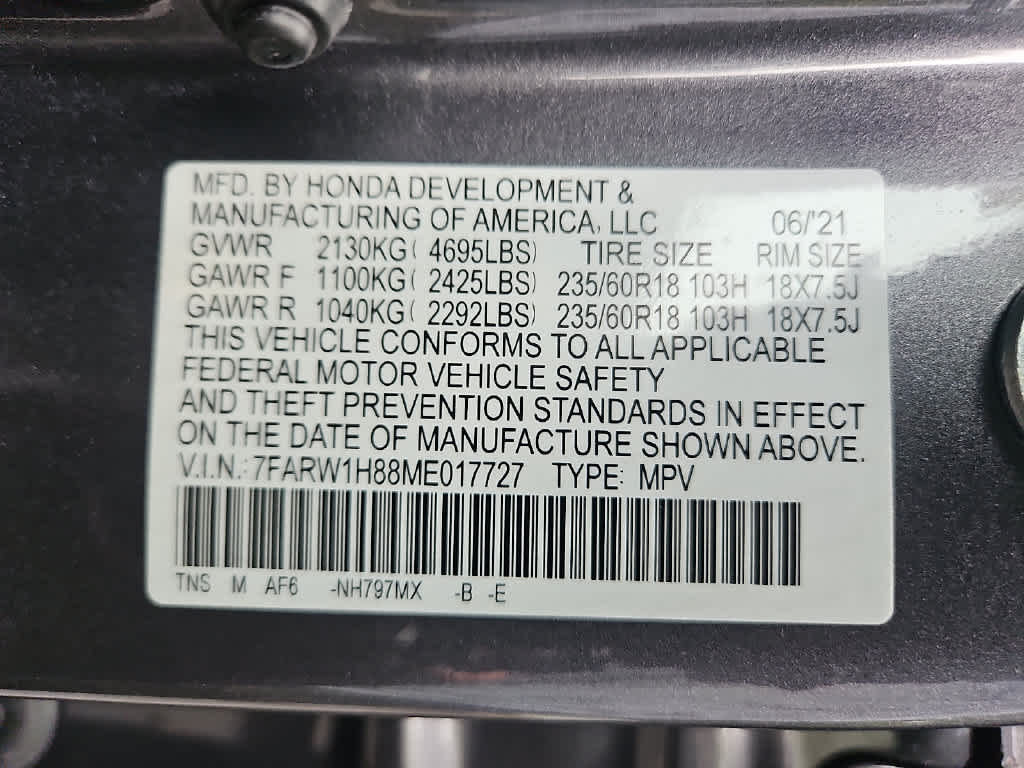 2021 Honda CR-V EX-L