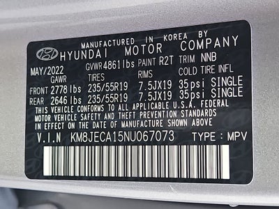2022 Hyundai Tucson Hybrid Limited