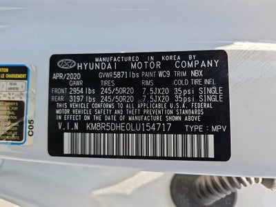 2020 Hyundai Palisade Limited