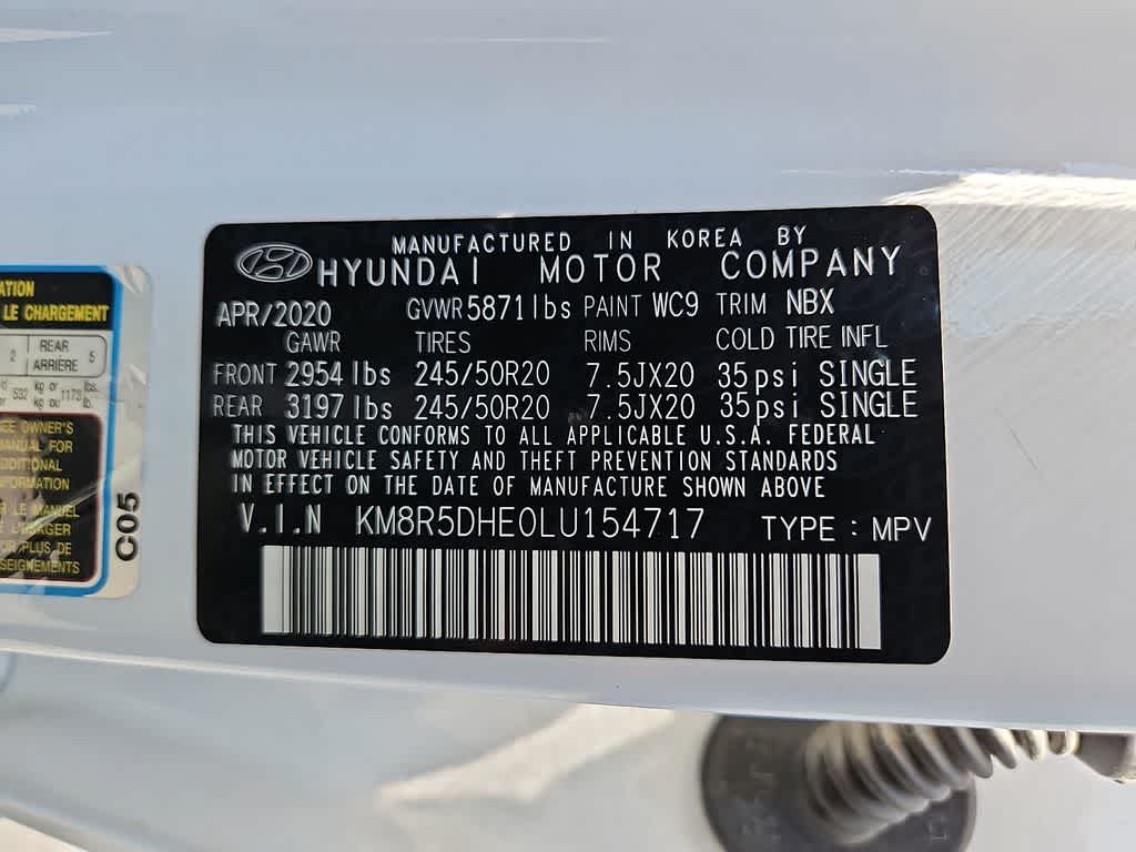2020 Hyundai Palisade Limited