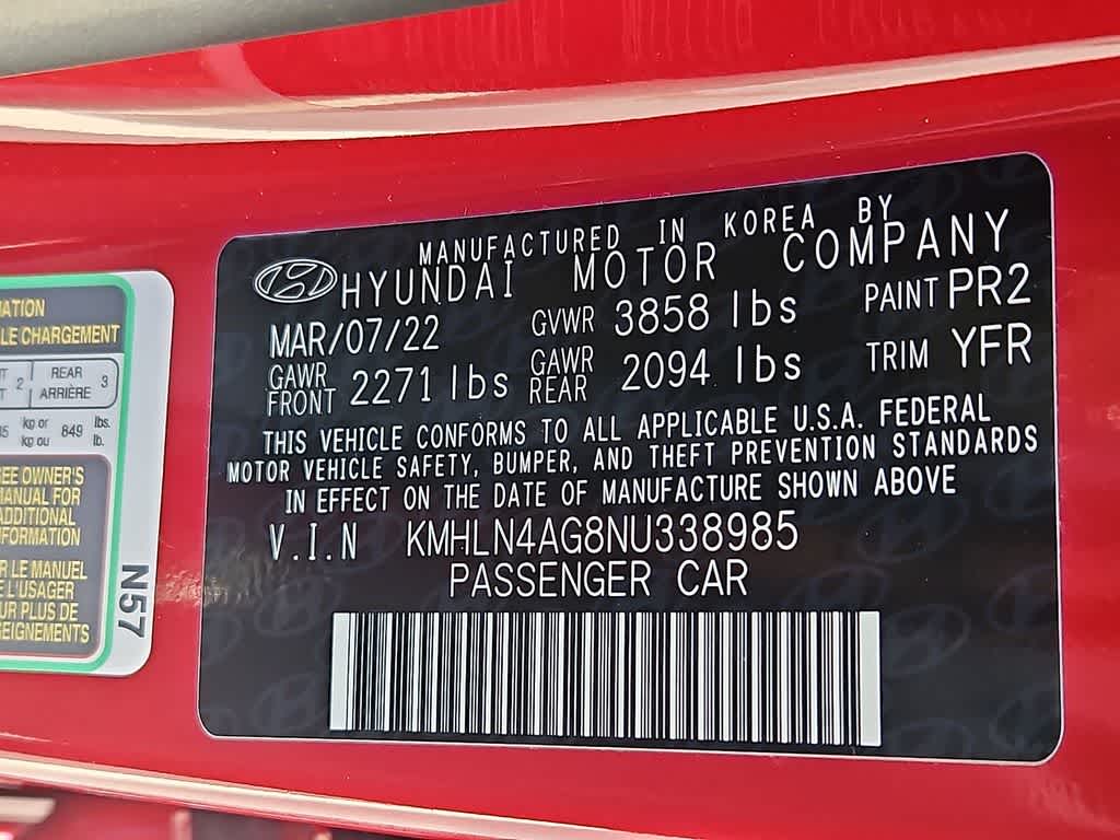 2022 Hyundai Elantra SEL