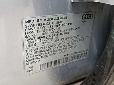 2021 Audi Q7 Premium Plus